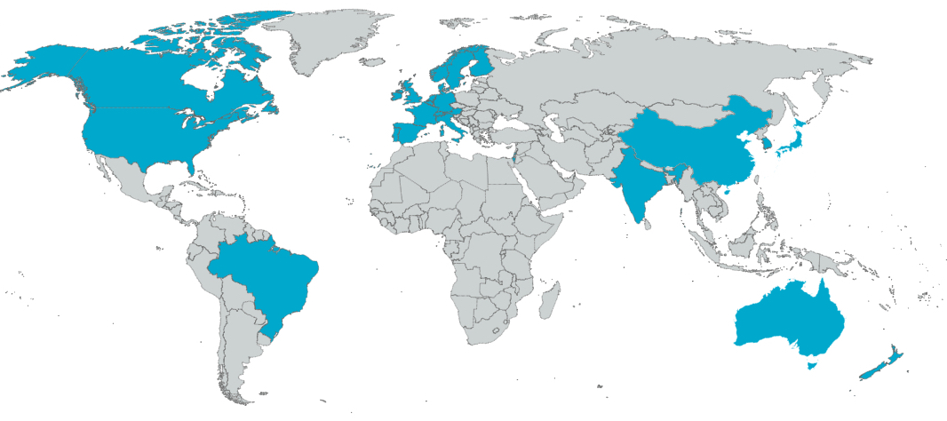 Countries Participating in IODP | About IODP | IODP